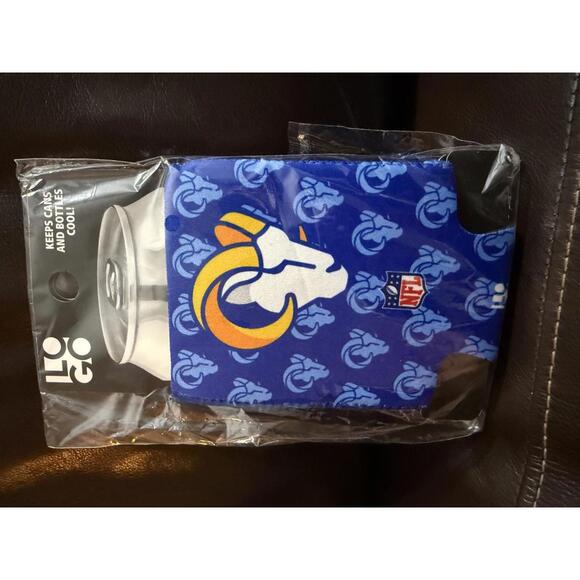 Logo Brands Other - 2 NFL Los Angeles Rams Bud Light Can Cooler Koozie